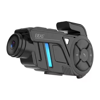 EJEAS K1Pro+ motocyklová interkom s 1080P rekordérom - samostatná interkom