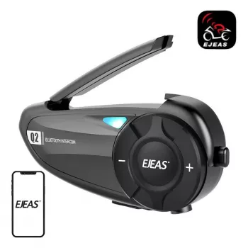 EJEAS Q2 motocyklová interkomová súprava