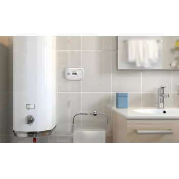 EL-HOME CD-17A2v2300/B detektor oxidu uhoľnatého s LCD displejom a 9V záložným napájaním