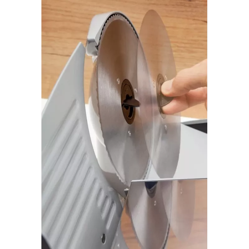 ELDOM KR400 Elektrický krájač 150 W nehrdzavejúca oceľ strieborná