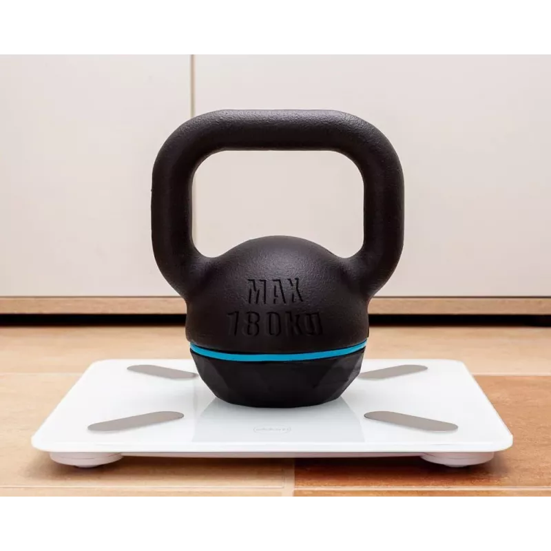 ELDOM smart osobová váha TWO550B ULLIE s 12 telesnými hodnotami, Bluetooth a aplikáciou