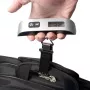 ELDOM WB10 Digitálna váha na batožinu 50 kg s podsvieteným LCD, nerezový hák, funkcie tara a podržanie