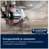 Electrolux EW6F8492E 9kg 1400rpm práčka s predným plnením (invertorový motor, energetická trieda A, biela)