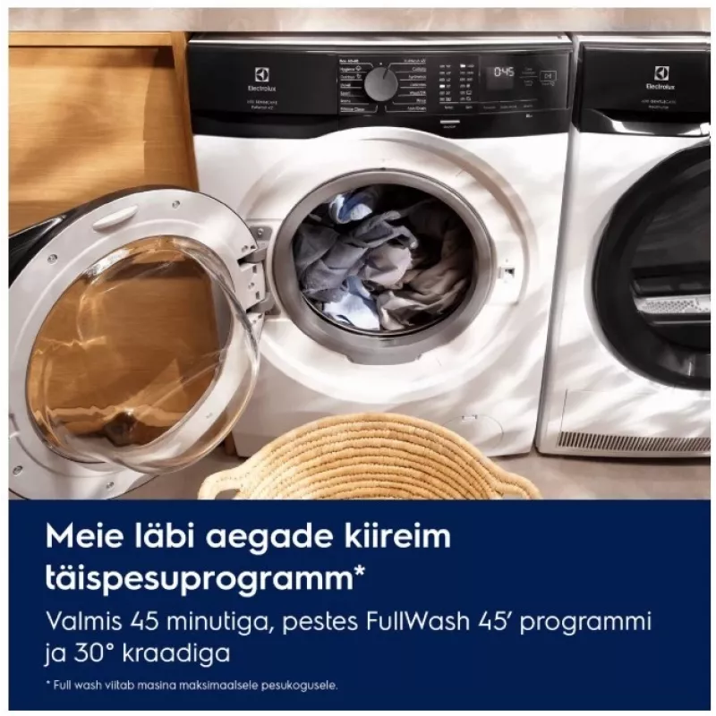 Electrolux EW6F8492E 9kg 1400rpm práčka s predným plnením (invertorový motor, energetická trieda A, biela)