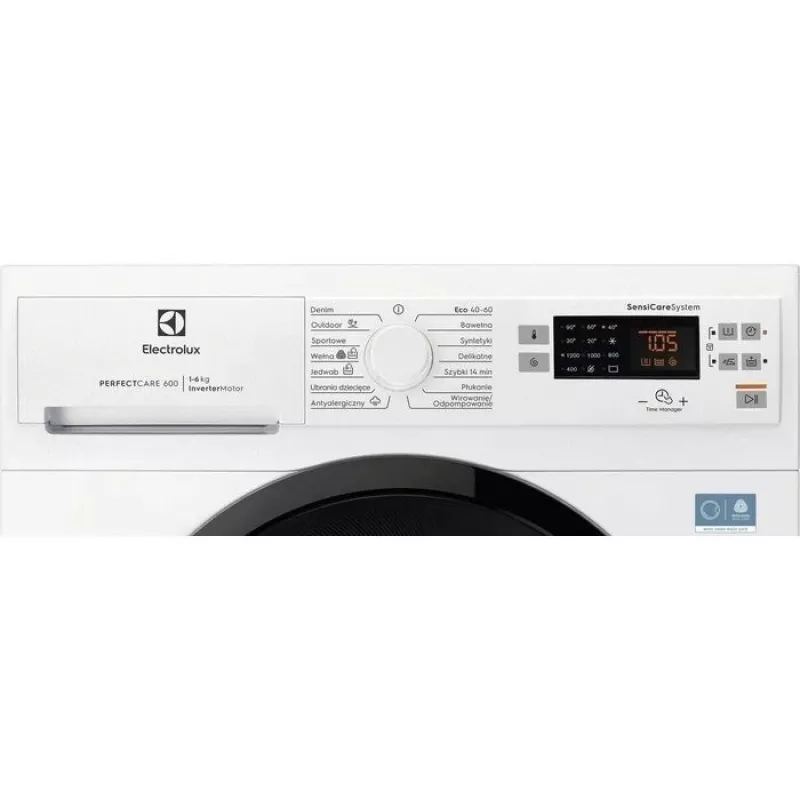 Electrolux EWS6526BP 6 kg 1200 ot/min voľne stojaca práčka s predným plnením - biela