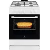 Electrolux LKG604012W voľne stojaci plynový sporák s plynovou rúrou, 60 cm, biela