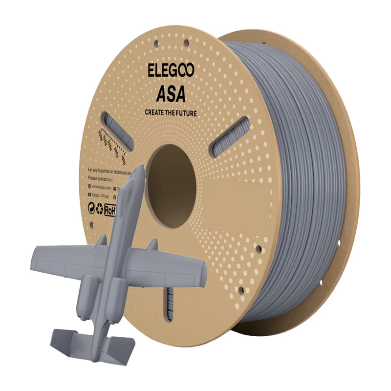 ELEGOO ASA filament (sivý)