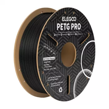 ELEGOO PETG Pro filament (čierny) 1,75mm 1kg
