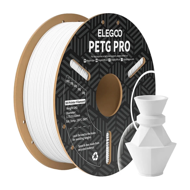ELEGOO PETG Pro filament (biela)