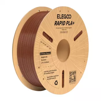 ELEGOO Rapid PLA+ filament (hnedá) 1,75 mm 1 kg