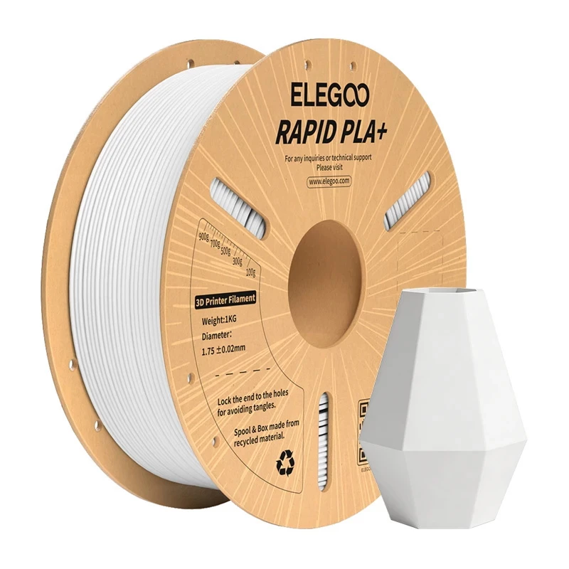 ELEGOO Rapid PLA+ filament (biely) 1,75 mm 1 kg