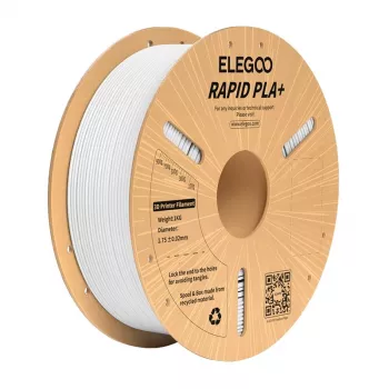 ELEGOO Rapid PLA+ filament (biely) 1,75 mm 1 kg