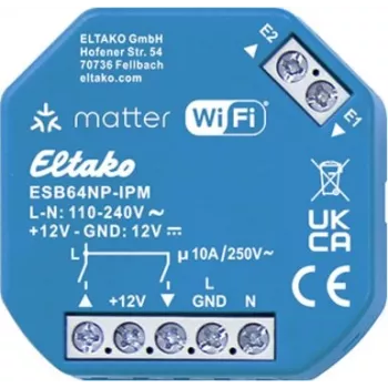 Eltako žalúziový aktor IP 2-kanálový na montáž na lištu 230V AC 3A 30064019
