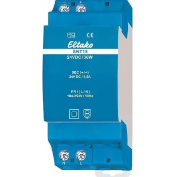 Eltako SNT15-24VDC/36W DIN lištový napájací zdroj 24V DC 1,5A 36W 20000169