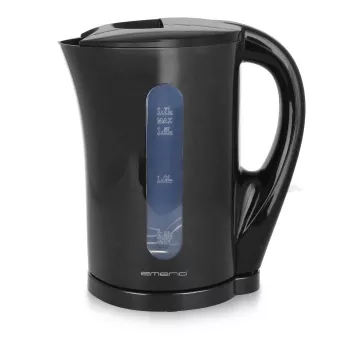 Emerio WK-123483 rýchlovarná kanvica 1,7 L čierna 2200 W bezdrôtová s ukazovateľom hladiny vody