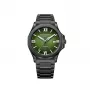 EMILE CHOURIET pánsky automatický chronograf 41mm čierny ciferník čierny kožený remienok 081172GHHE8H