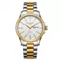 EMILE CHOURIET pánske automatické hodinky 091155G656280 40mm nehrdzavejúca oceľ antracitový ciferník čierna koža