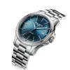 EMILE CHOURIET pánske automatické hodinky 40mm oceľ čierny ciferník