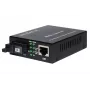 EMITER EM/1GB-ETH-1XSC-1310 WDM Ethernet konvertor 10/100/1000 Mbps RJ45/1xSC SM 9/125 (Tx 1310nm / Rx 1550nm) 20km