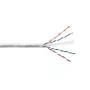 EMITER Emitter Net UTP (U/UTP) Cat.6 kábel 450MHz, drôt, štandard, PVC, sivá