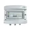 EMITER rozvádzač pripojený AC hermetický IP65 EMITTER s prepäťovou ochranou AC Noark Typ 1+2, 10A 3-fázový, RCD Typ A 40A/300mA