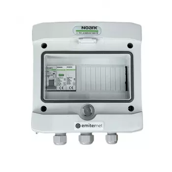 EMITER prístrojový AC hermetický IP65 prepäťová ochrana Emitter Noark Type 1+2, 20A 1-F