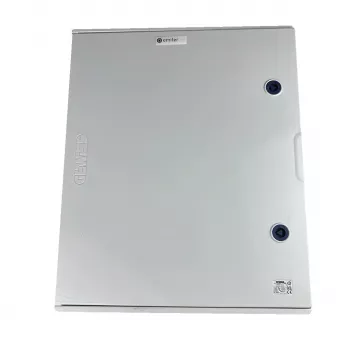 EMITER Rozvádzač zapojený AC Hermetic IP66 EMITTER so zvodičom prepätia AC Noark Typ 1+2, 80A 3F, FR 100A, syg. fáz