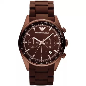Emporio Armani AR5982 pánske chronografové hodinky ušľachtilá oceľ 43 mm