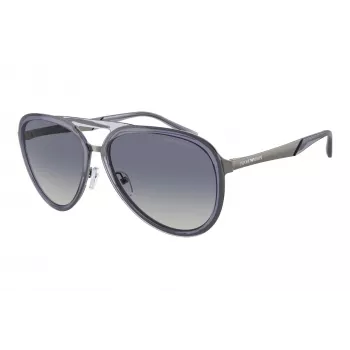 EMPORIO ARMANI EA2145-33584L pánske polarizované slnečné okuliare - matná čierna