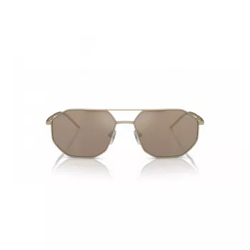 EMPORIO ARMANI EA2147-30025A slnečné okuliare matná čierna sivá obdĺžnikové pánske