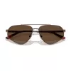 EMPORIO ARMANI EA2156-300673 pánske slnečné okuliare, matná čierna, tmavosivé sklá, 59 mm