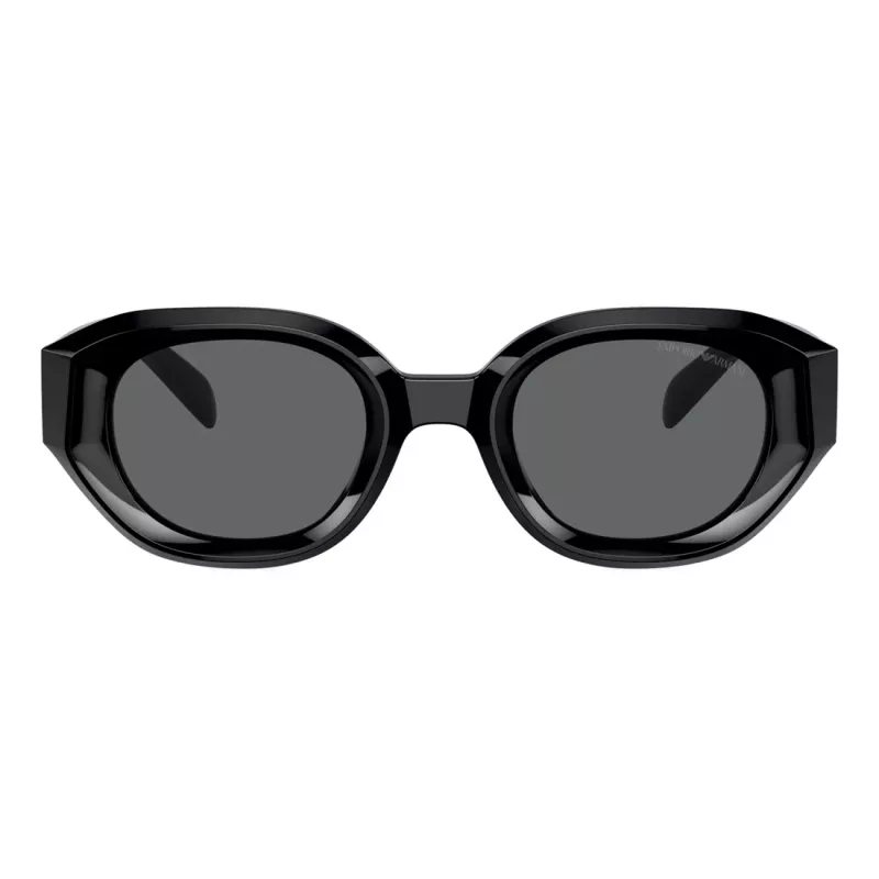 EMPORIO ARMANI EA4230U501787 slnečné okuliare pánske hranaté čierny rám sivé šošovky 48/25/145 mm