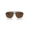 EMPORIO ARMANI EA4236U543773 pánske slnečné okuliare Havana acetát hnedý gradient 59 mm