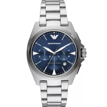 Emporio Armani Luigi pánske quartz hodinky AR11411 41mm čierny ciferník kožený remienok