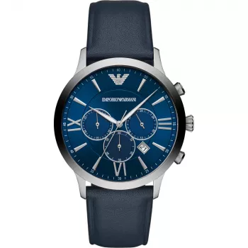 Emporio Armani pánske Luigi chronograph oceľ mesh hodinky AR11226
