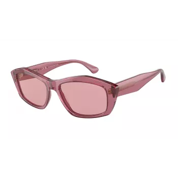EMPORIO ARMANI dámske slnečné okuliare v tvare mačacích očí EA4187-554484 transparentná sivá sivý gradient 55/16/140 mm