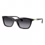 EMPORIO ARMANI dámske slnečné okuliare EA4238F50178G – čierny acetátový rám, sivé gradientové sklá 54 mm