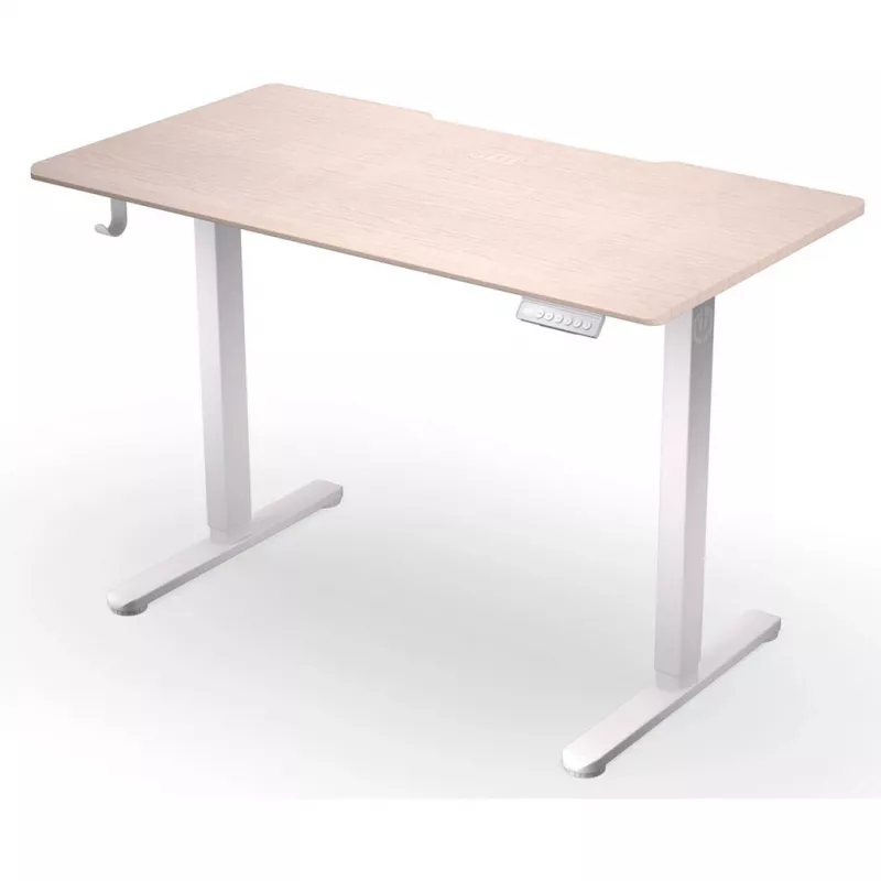 ENDORFY Atlas S elektricky výškovo nastaviteľný stôl svetlé drevo 120x60 cm