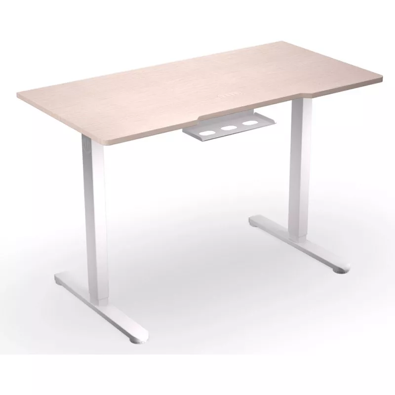 ENDORFY Atlas S elektricky výškovo nastaviteľný stôl svetlé drevo 120x60 cm