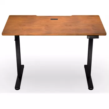 ENDORFY Atlas S Electric výškovo nastaviteľný stôl orech/čierna 120x60 cm