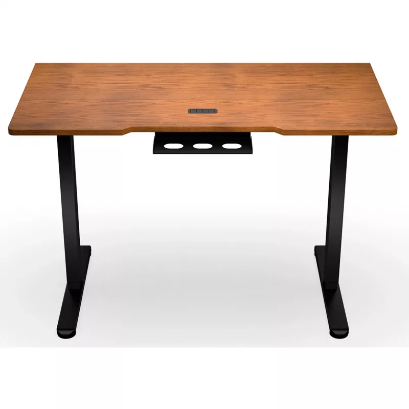 ENDORFY Atlas S Electric výškovo nastaviteľný stôl orech/čierna 120x60 cm