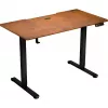 ENDORFY Atlas S Electric výškovo nastaviteľný stôl orech/čierna 120x60 cm