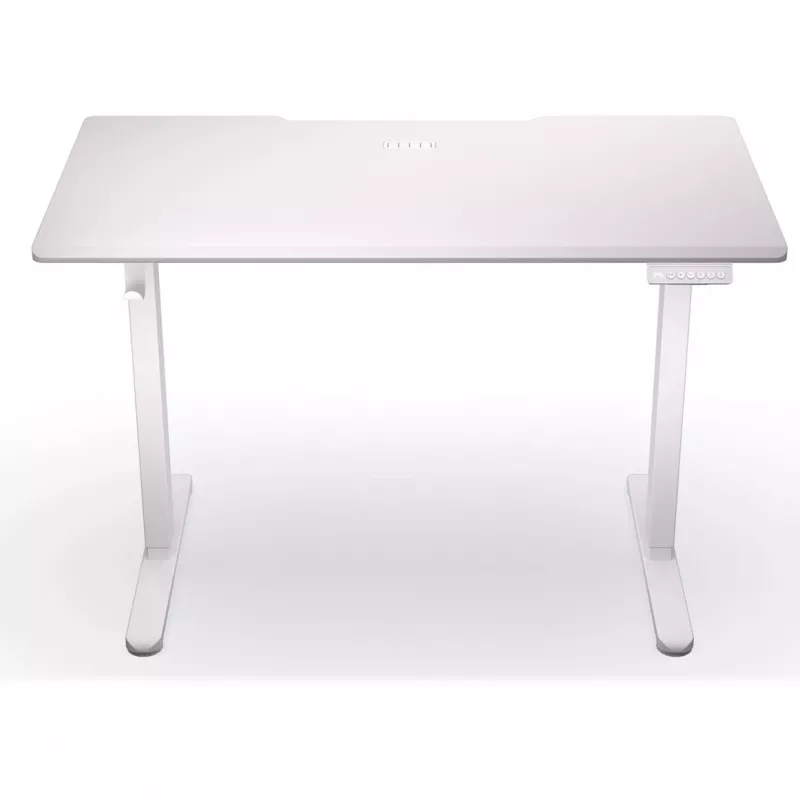 ENDORFY Atlas S Electric Onyx White výškovo nastaviteľný stôl 120x60 cm