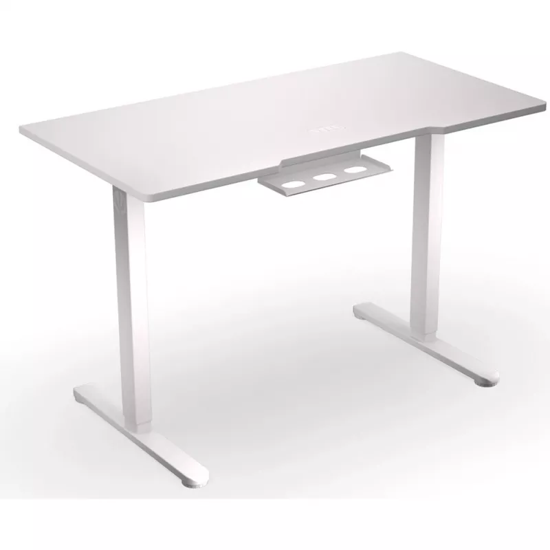 ENDORFY Atlas S Electric Onyx White výškovo nastaviteľný stôl 120x60 cm