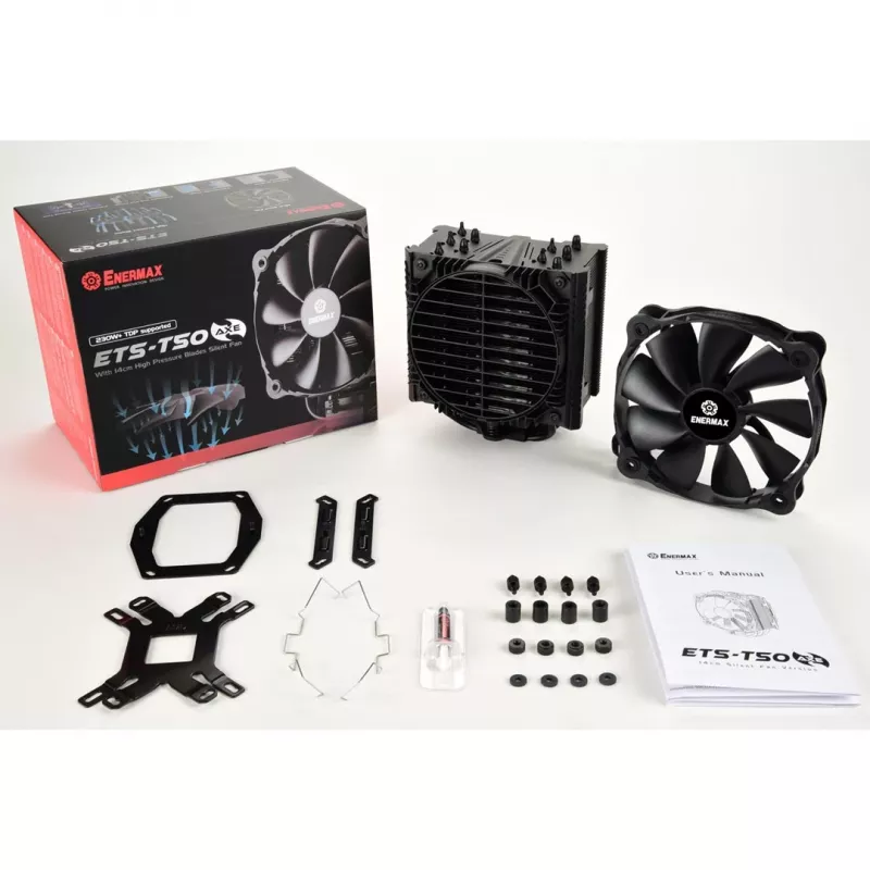 Enermax ETS-T50 AXE Silent Edition 140mm vežový CPU vzduchový chladič