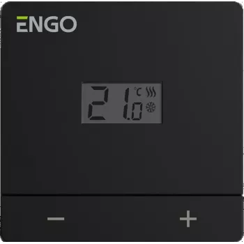 ENGO Controls EASY-230B bezdrôtový denný programovateľný izbový termostat