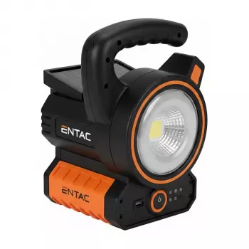 ENTAC LED solárne pracovné svetlo s powerbankou