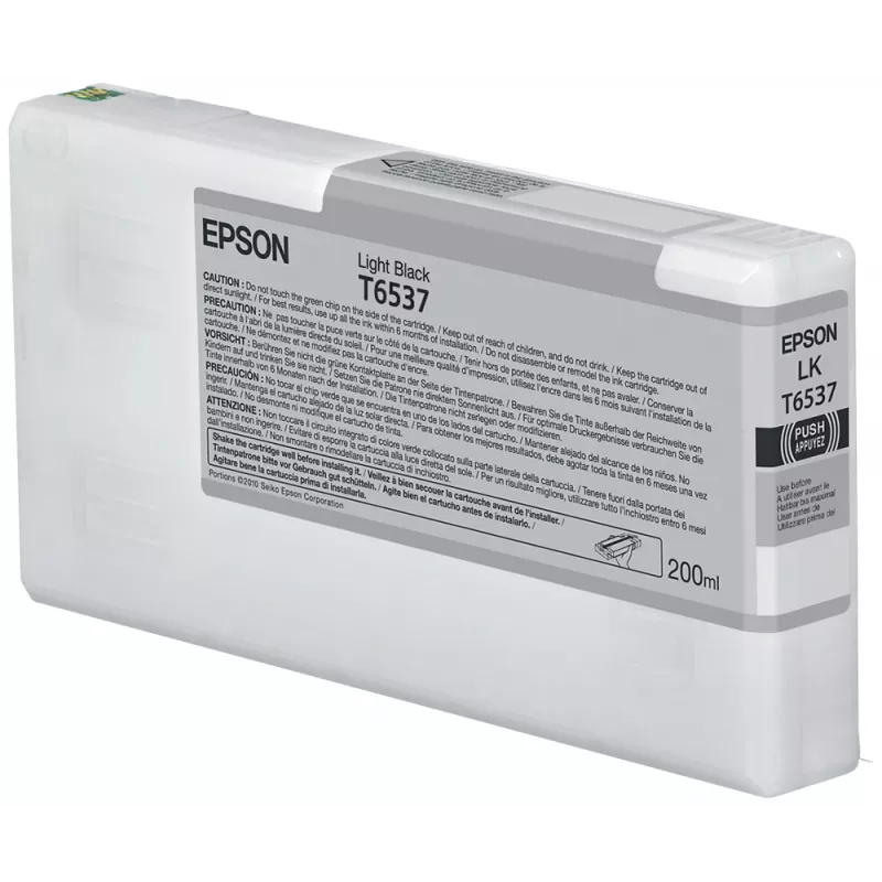 Epson T653700 UltraChrome HDR Photo Black atramentová kazeta (200 ml, balenie 1 ks)