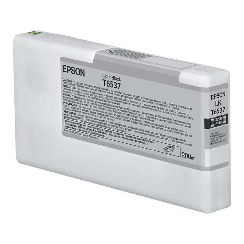 Epson T653700 UltraChrome HDR Photo Black atramentová kazeta (200 ml, balenie 1 ks)