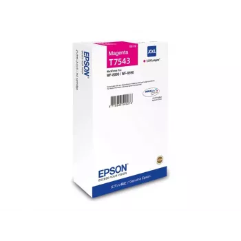 Epson T7543 XXL purpurová atramentová kazeta (69 ml) – originál pre WorkForce Pro 8090/8590